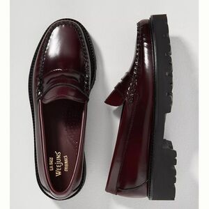 G.H. BASS Weejuns - Whitney Super Lug Loafers (Wine - BRAND NEW!)
